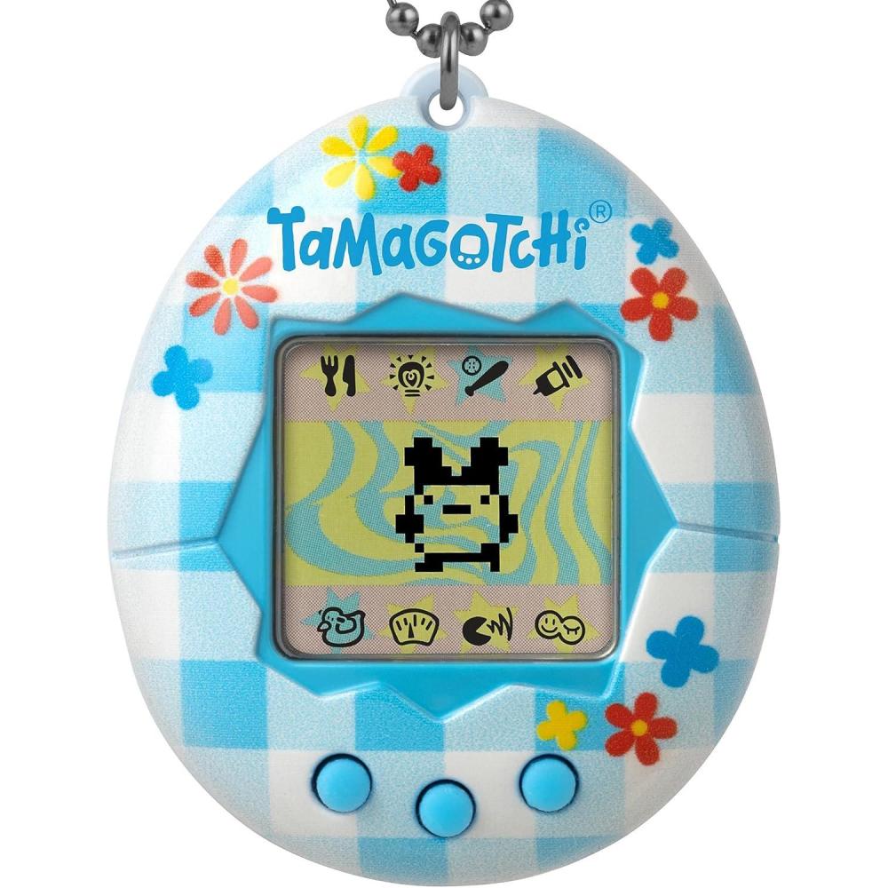 imageTamagotchi Original  Angel CakeFlower Gingham Updated Logo