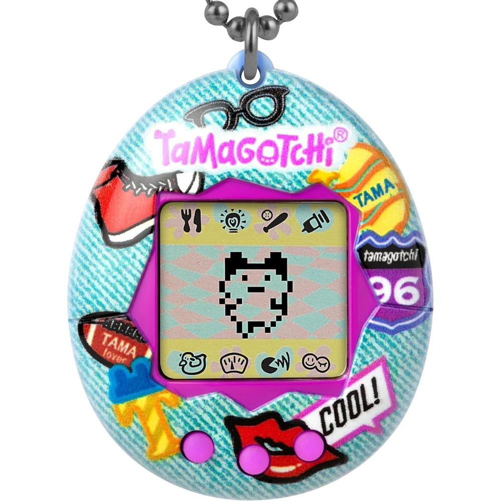imageTamagotchi Original  PinkYellowDenim Patches