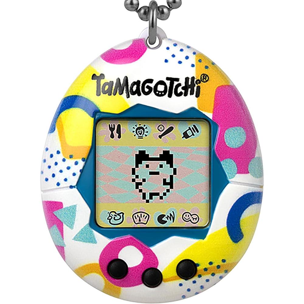 imageTamagotchi Original  PinkYellowMemphis Style