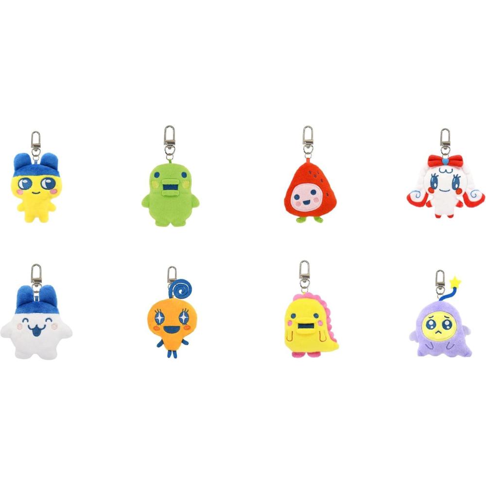 imageBandai Namco NUI  Tamagotchi  MiniMini Tamagotchi Complete Set of 8 ChibiNui Plush