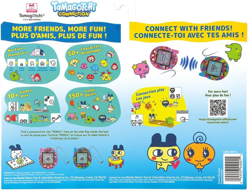 image:imageTamagotchi Connection Neon PlanetBlue Graffiti and Pink Graffiti