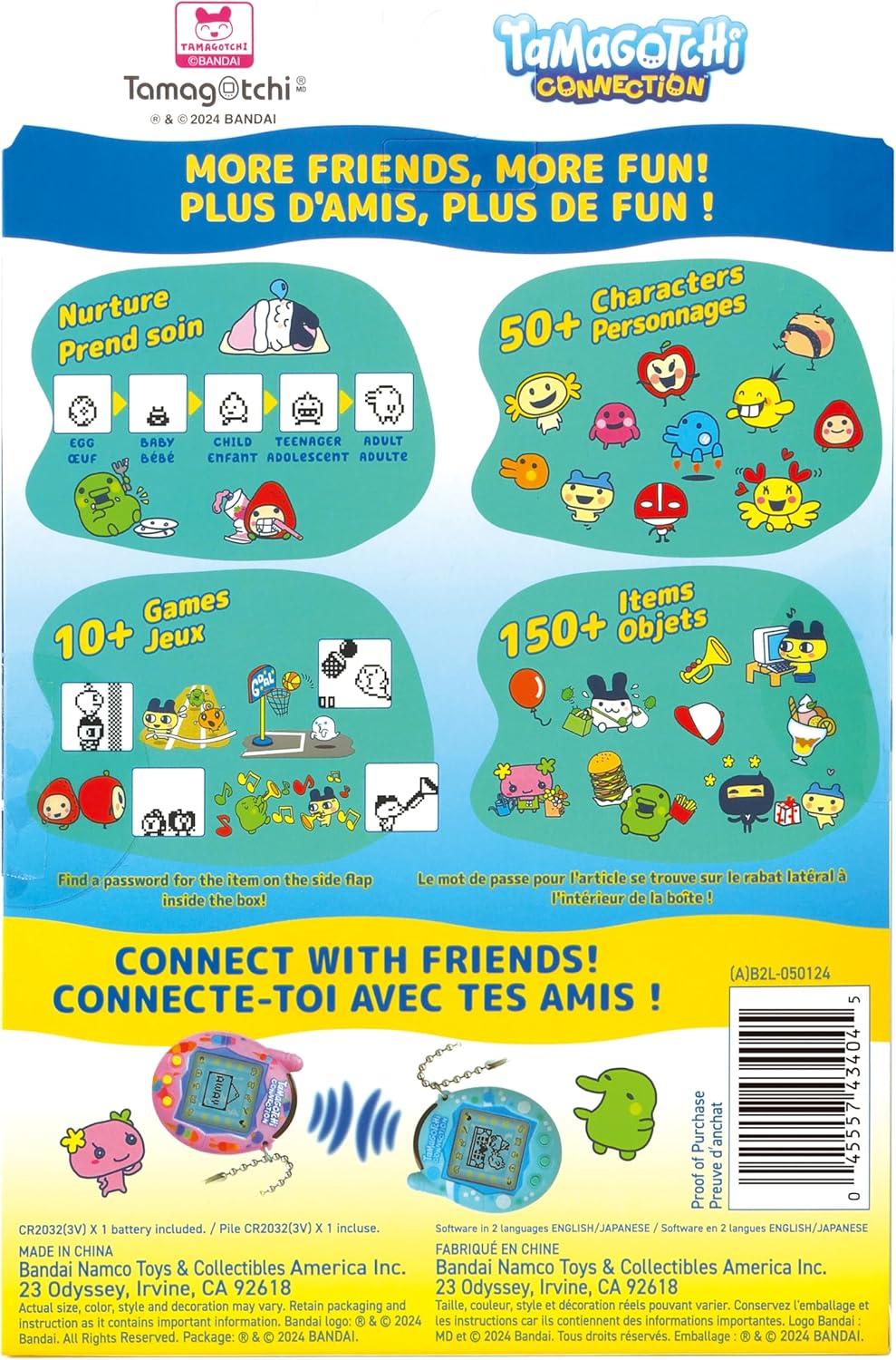 image:imageTamagotchi Connection Neon PlanetClear Retro
