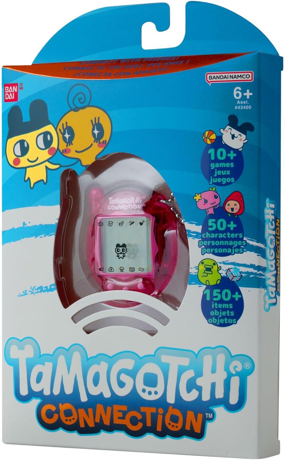 image:imageTAMAGOTCHI Bandai Electronic Pet Toy Translucent Digital Pink Shell with Infrared LinkTranslucent Pink