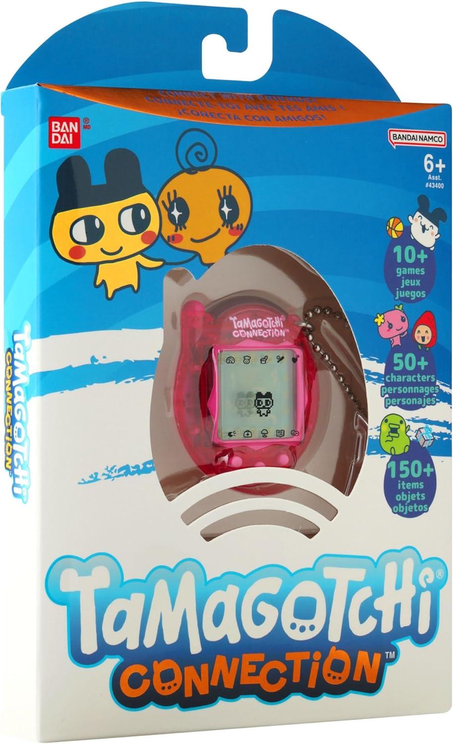 image:imageTAMAGOTCHI Bandai Electronic Pet Toy Translucent Digital Pink Shell with Infrared LinkTranslucent Pink